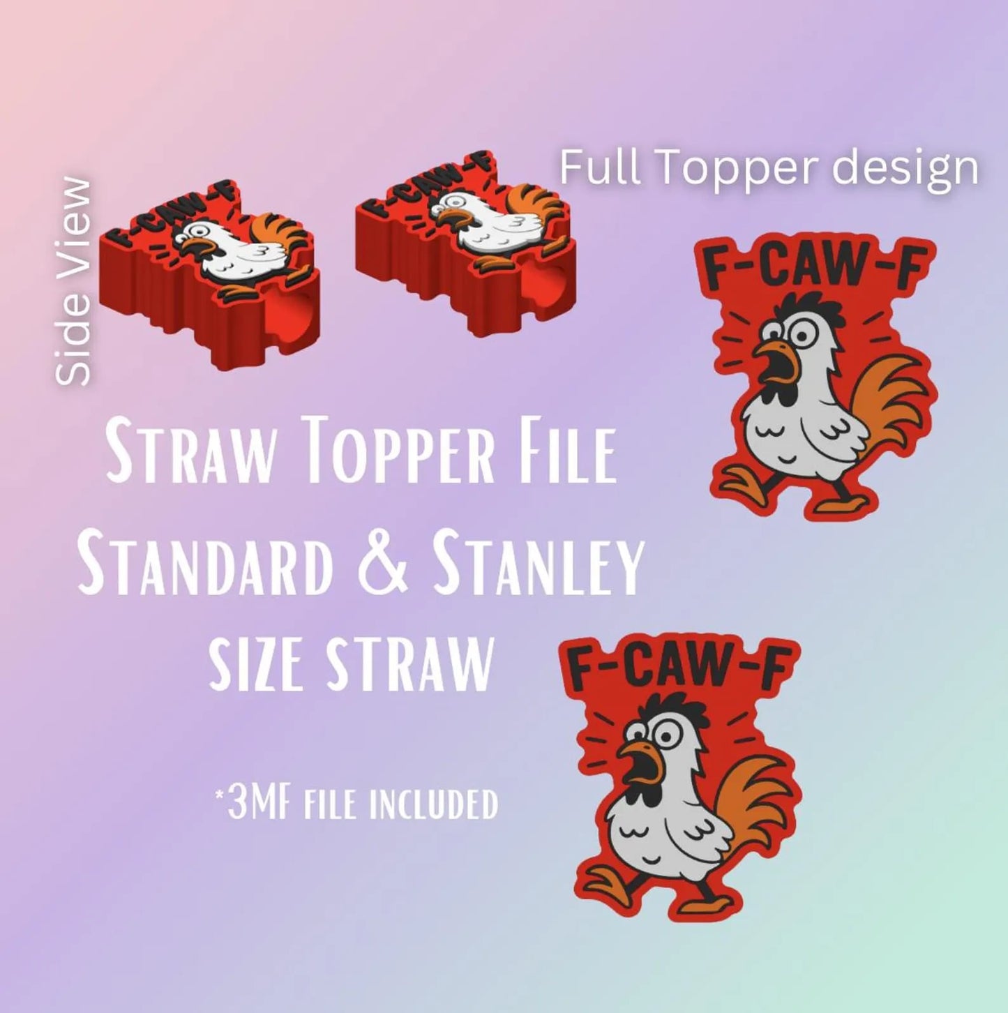 F-caw-f topper