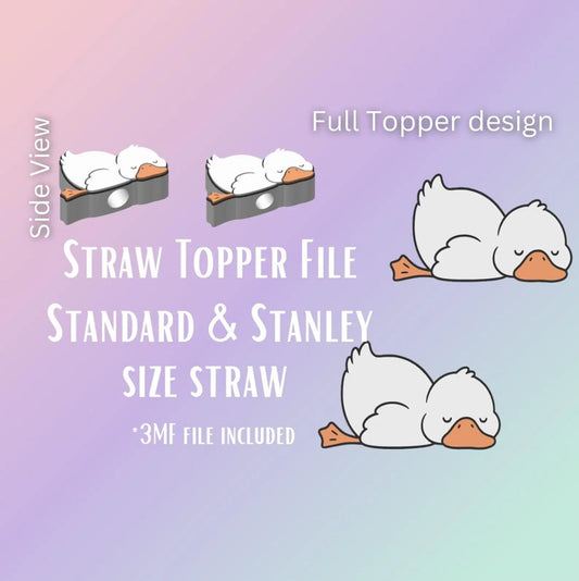 Sleepy goose topper