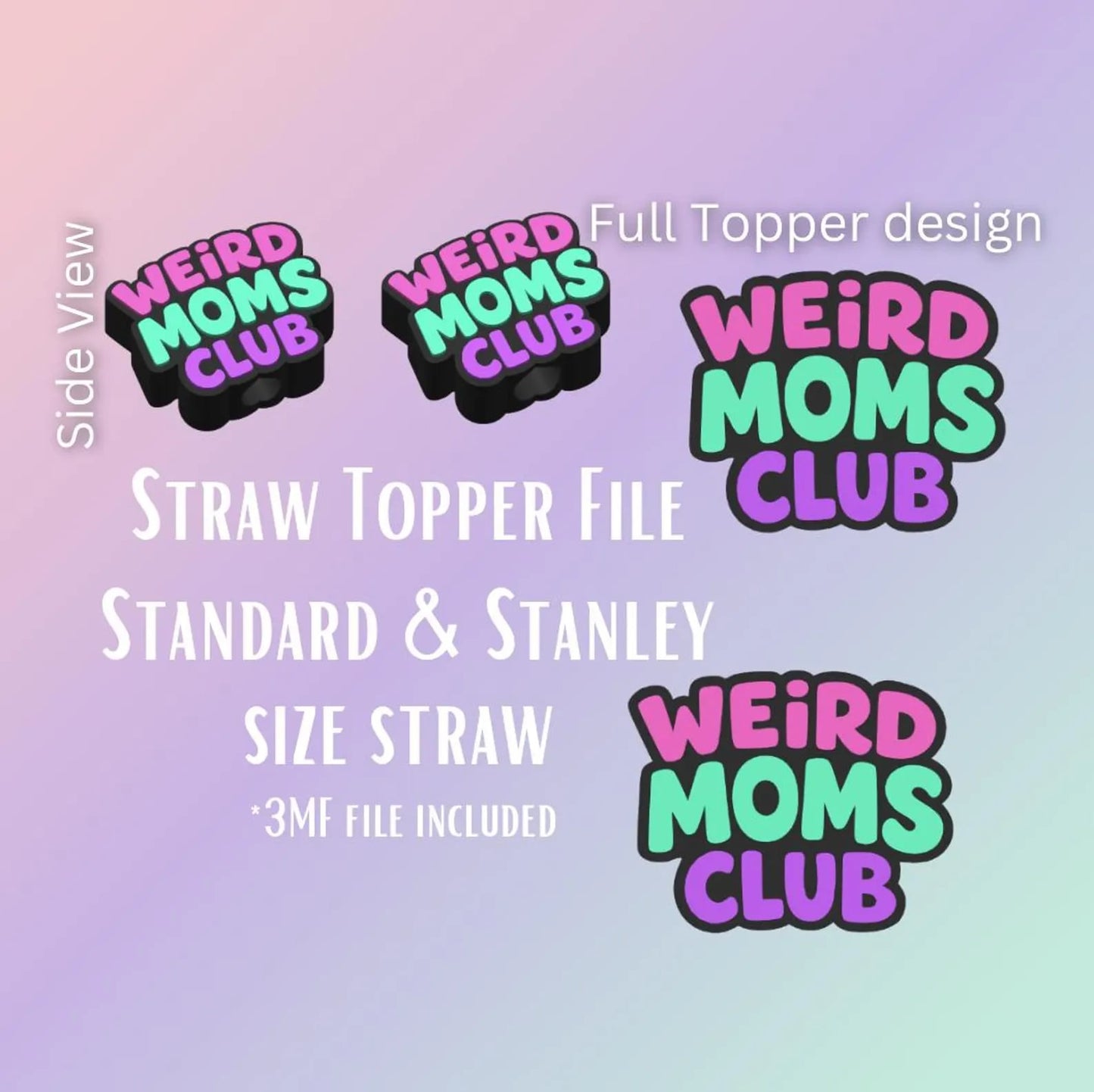 Weird mom topper