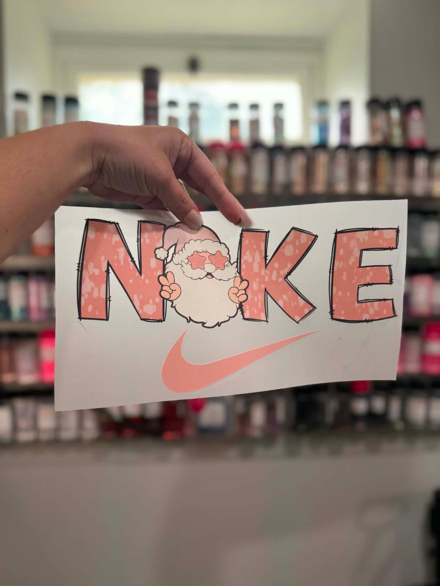 Pink Santa  N.I.K.E