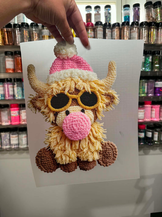 Christmas cow