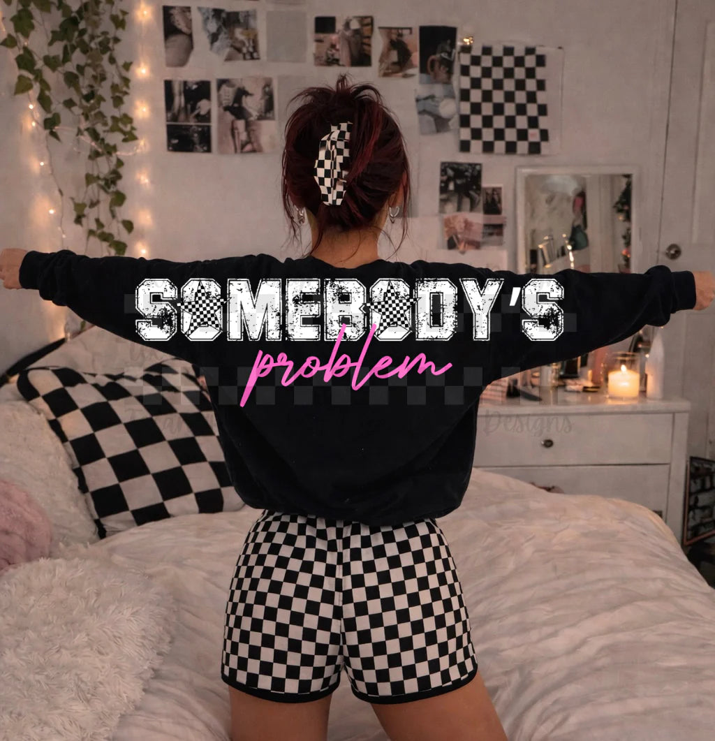 Somebody's Problem Back Design