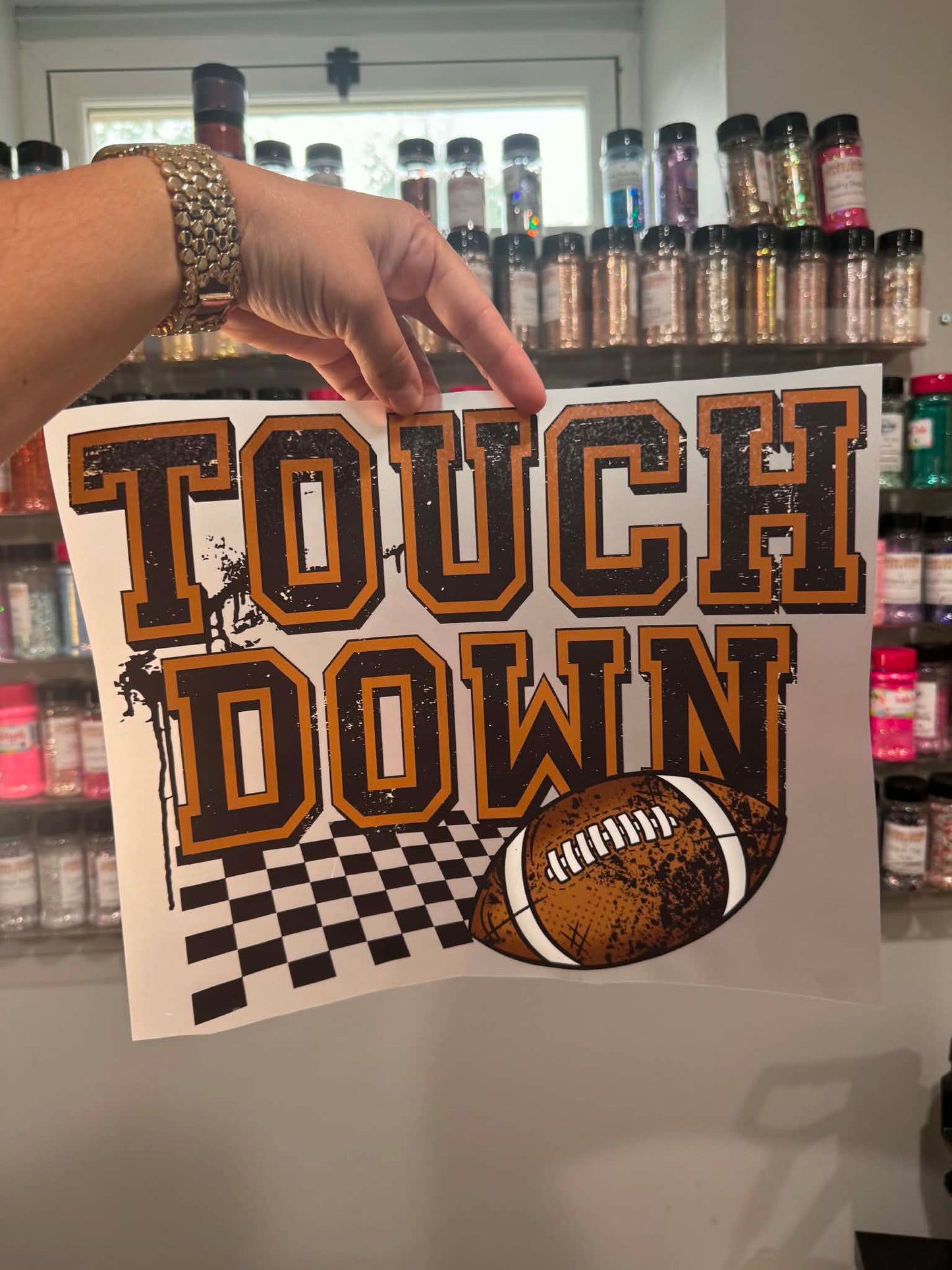 Touch down