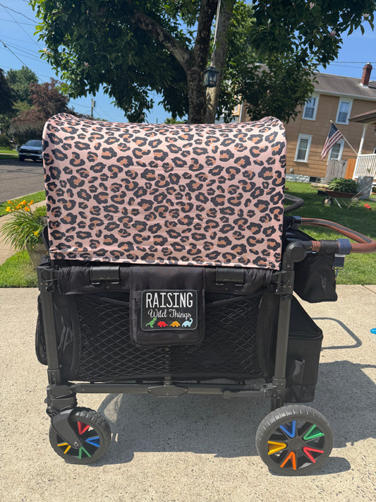 RTS 4 Seater Leopard Full Canopy