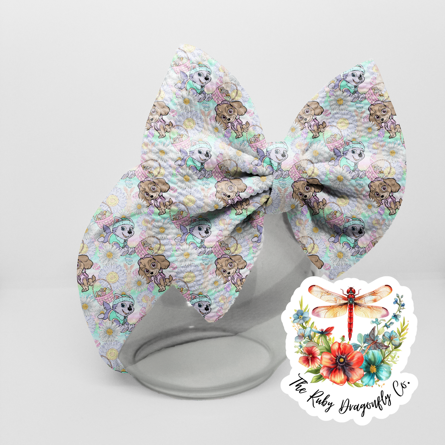 Pup Easter Bow/Headwrap