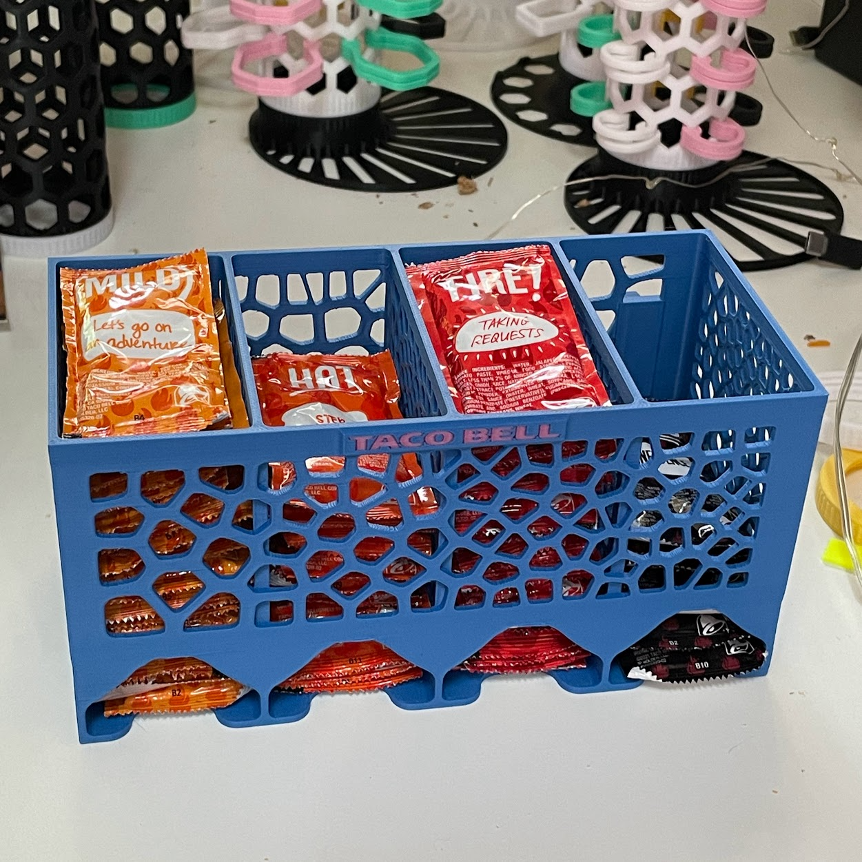 Sauce Packet Organizer