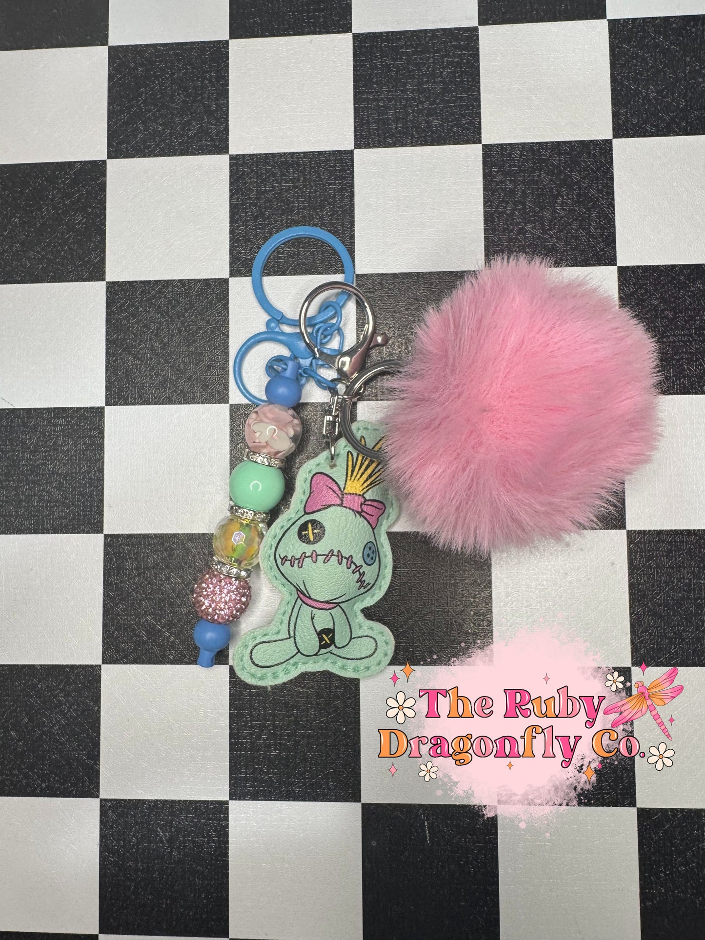Beaded keychains