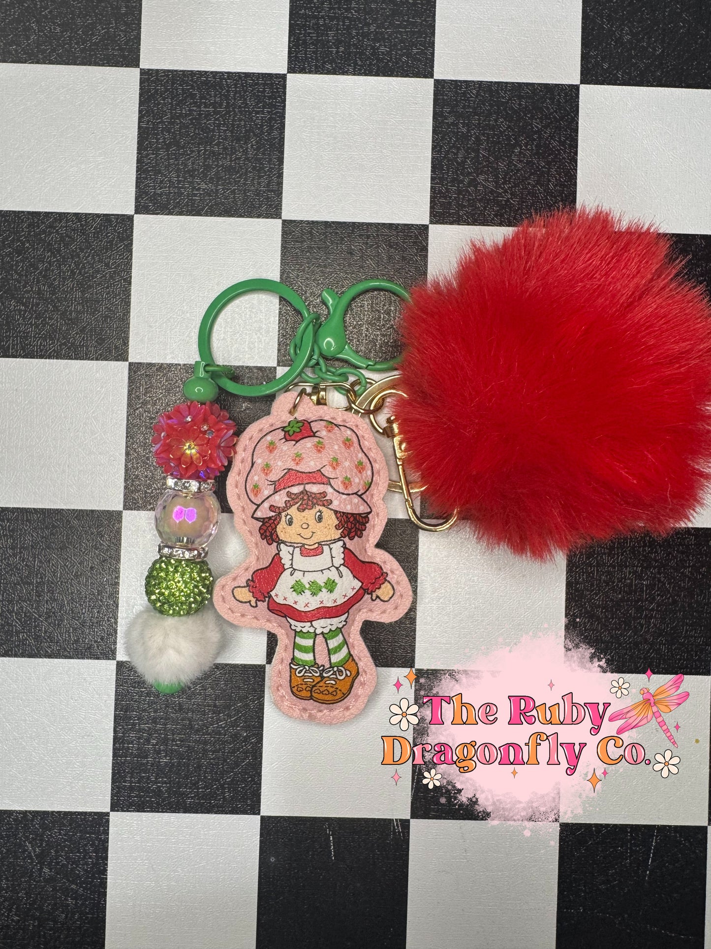 Beaded keychains
