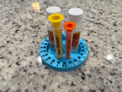 Medicine Syringe Time Tracker and Holder