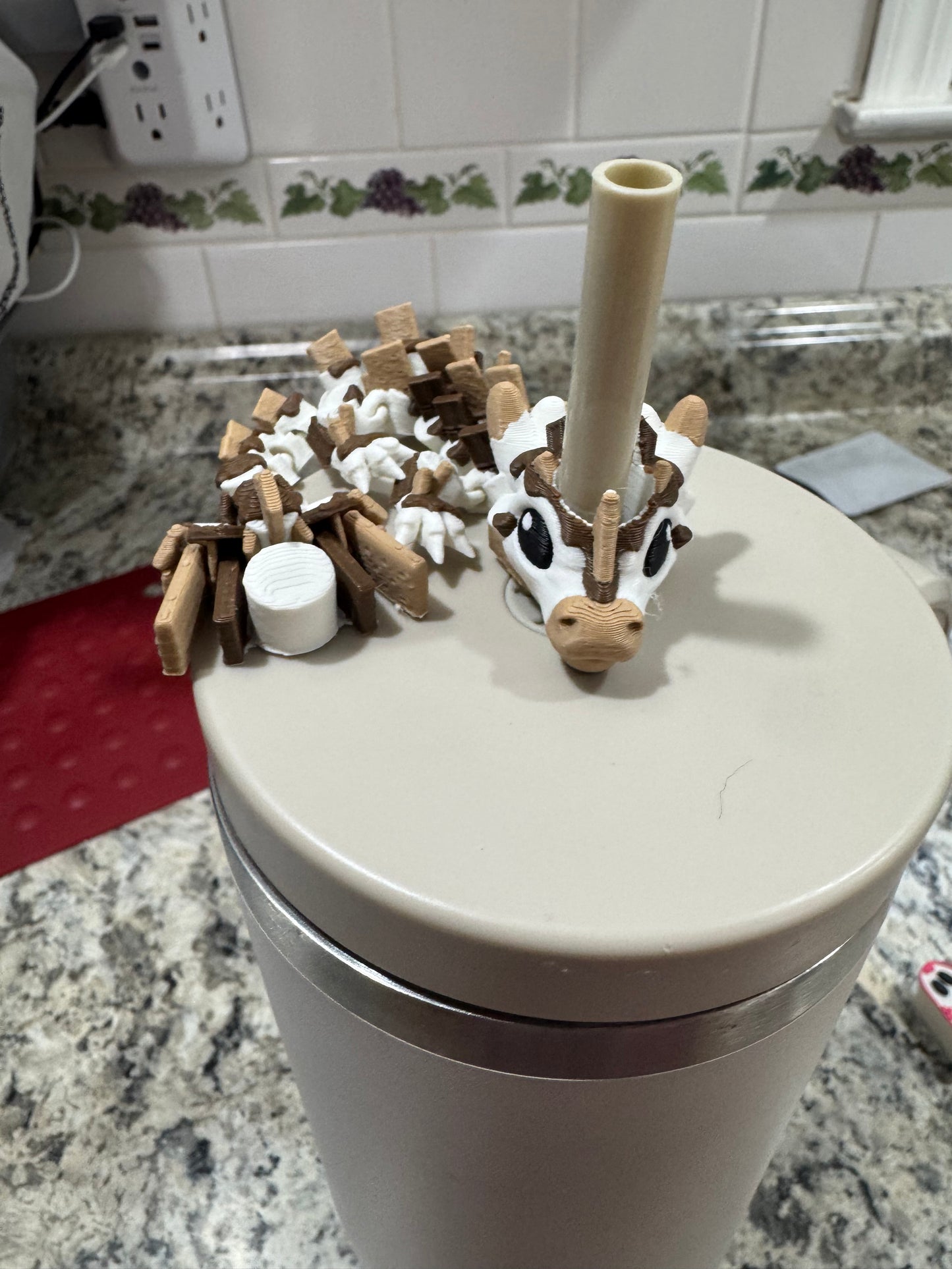Smore's Dragon Straw Topper