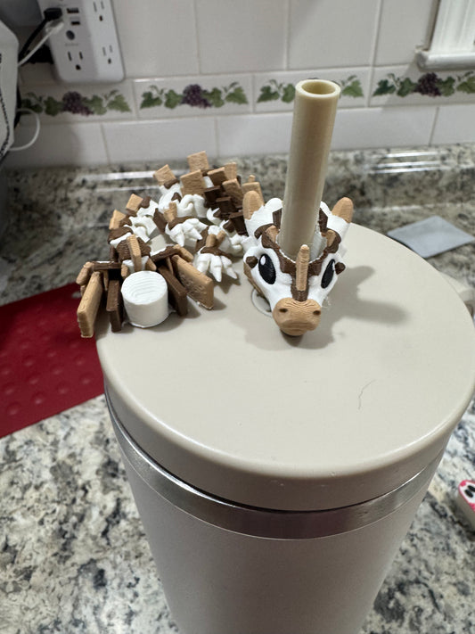 Smore's Dragon Straw Topper