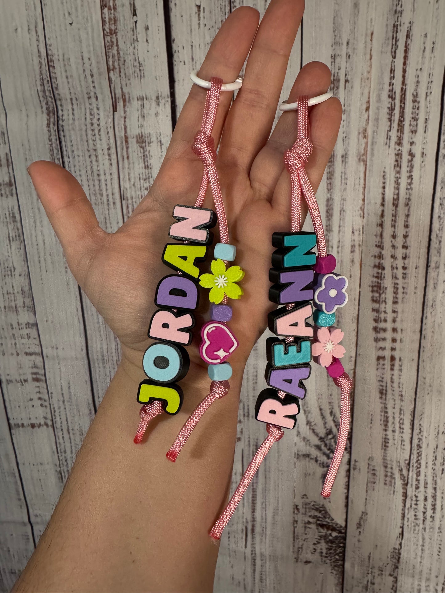 Horizontal Chunky Letters and Numbers