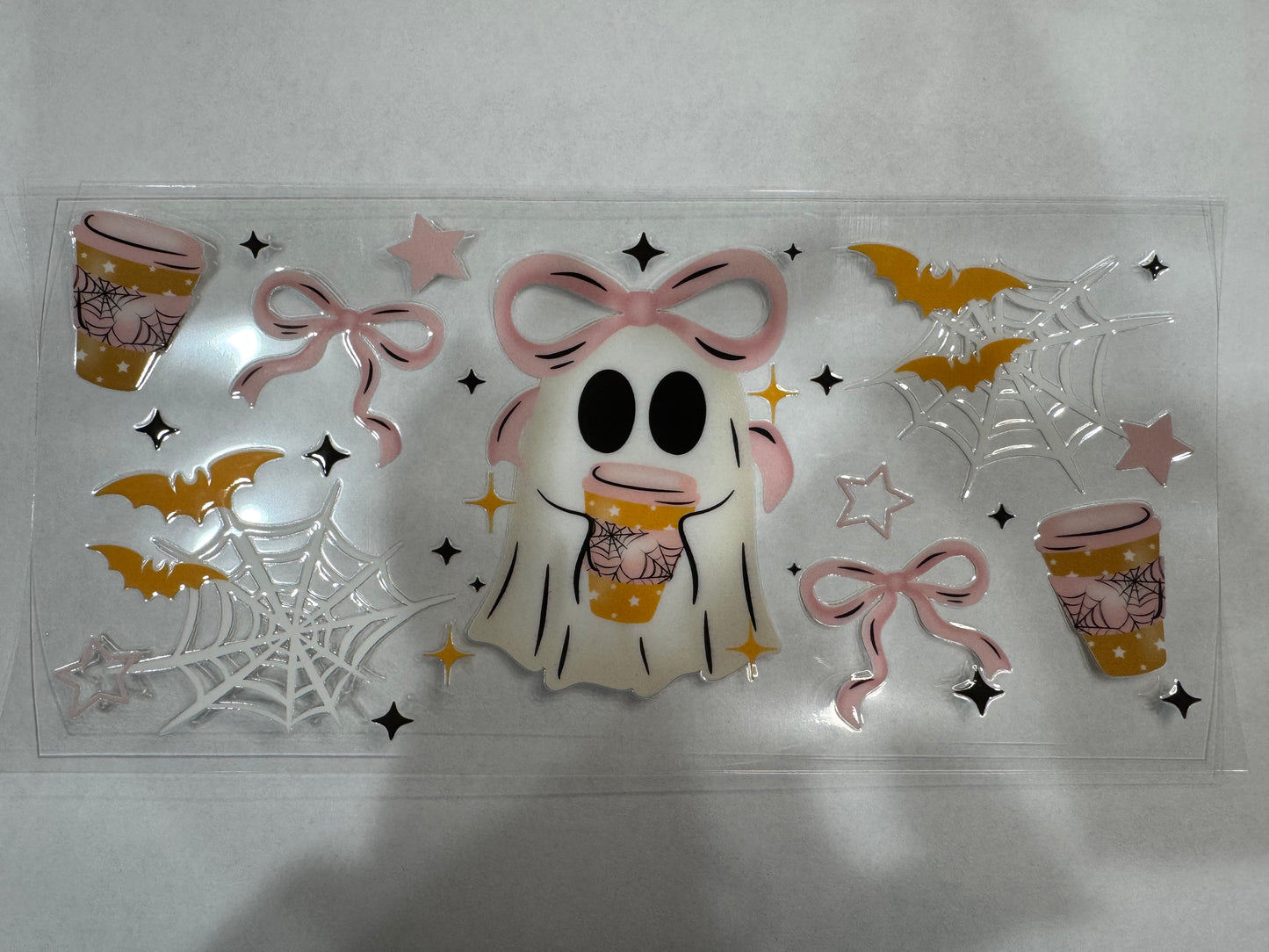 Pink Bow Ghostie