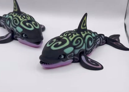 Tattooed Orca