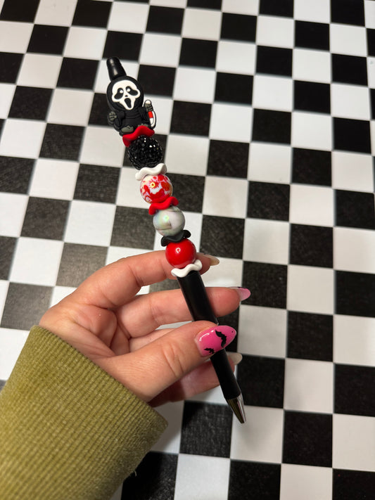G Face Beaded Pen