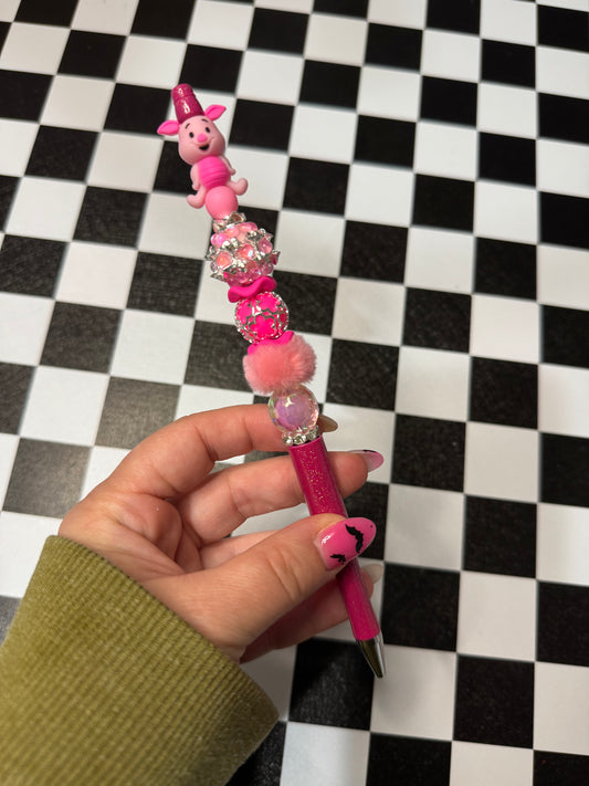 Pig Beaded Pen