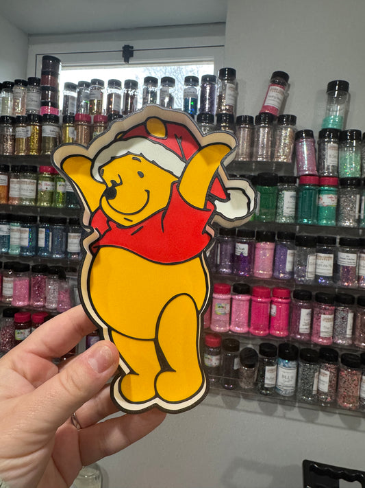 Honey Bear Christmas Bead/Trinket Tray