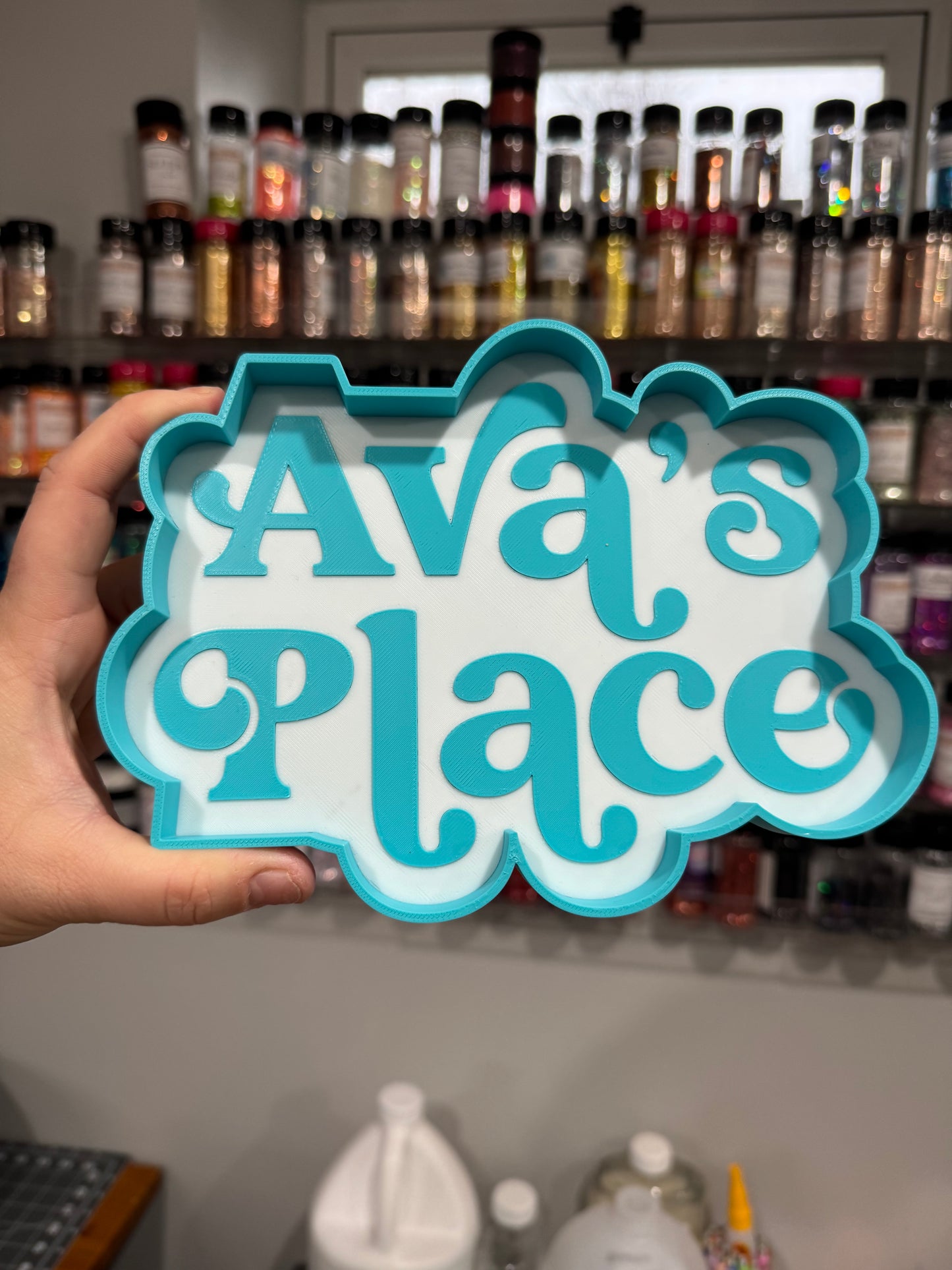 Custom Logo/Business Name Bead/Trinket Tray