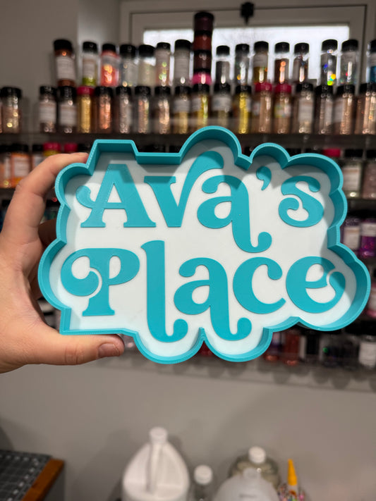 Custom Logo/Business Name Bead/Trinket Tray