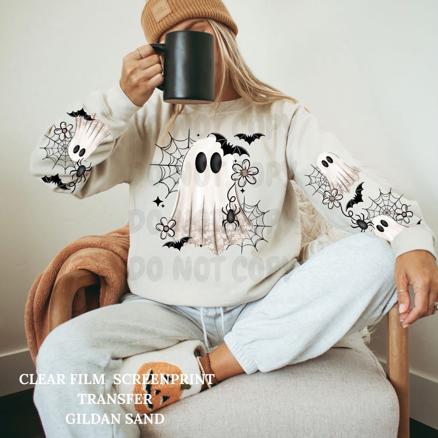 Bat Ghostie with sleeves