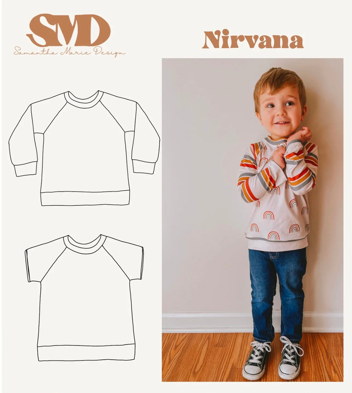 Custom Nirvana Dolman Tee