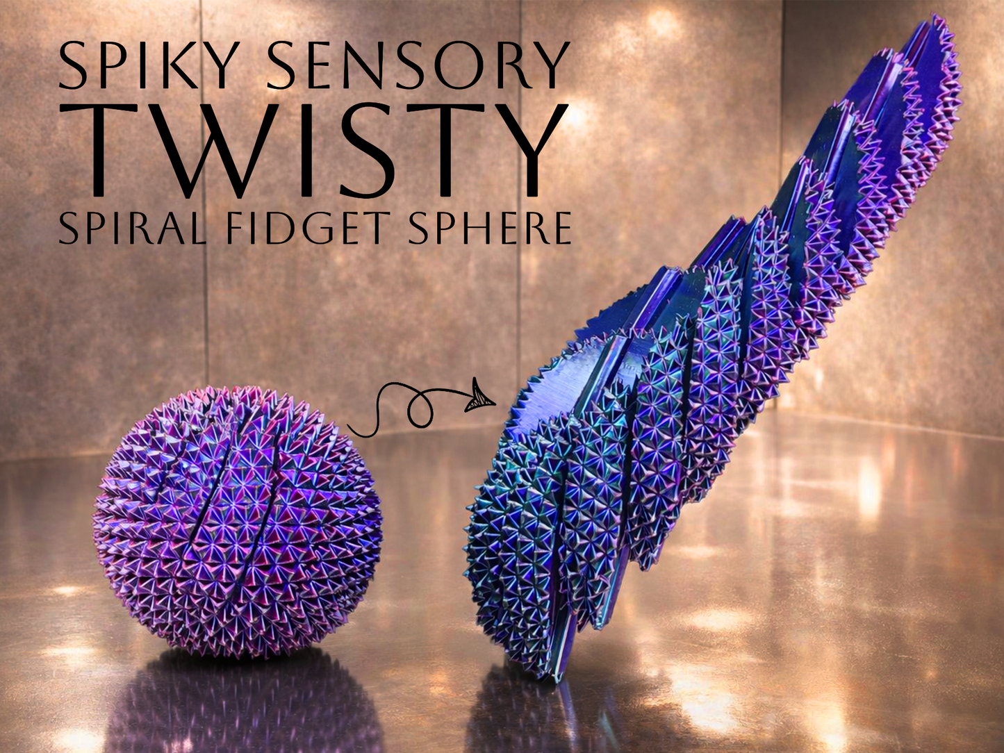 Spikey Fidget Ball