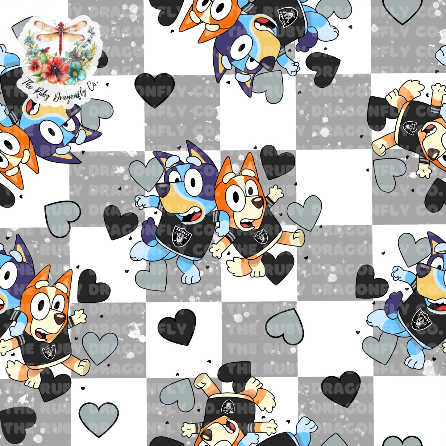 Raider/Blue Dog Mashup Check