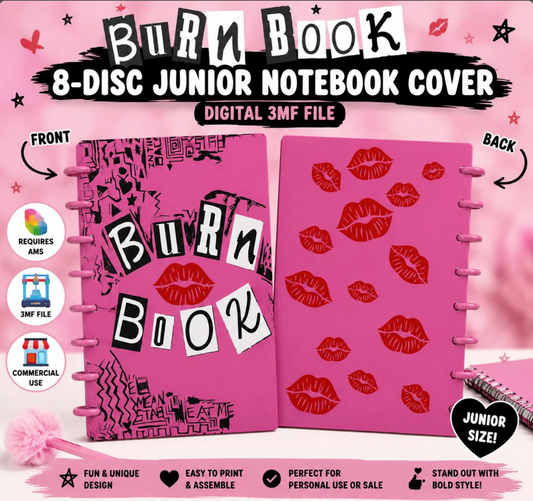 Burn Book A5 Mini Notebook