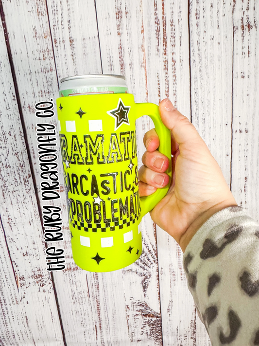 Drama Queen Energy Can Holder