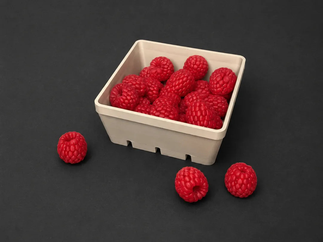 Basket of Raspeberries