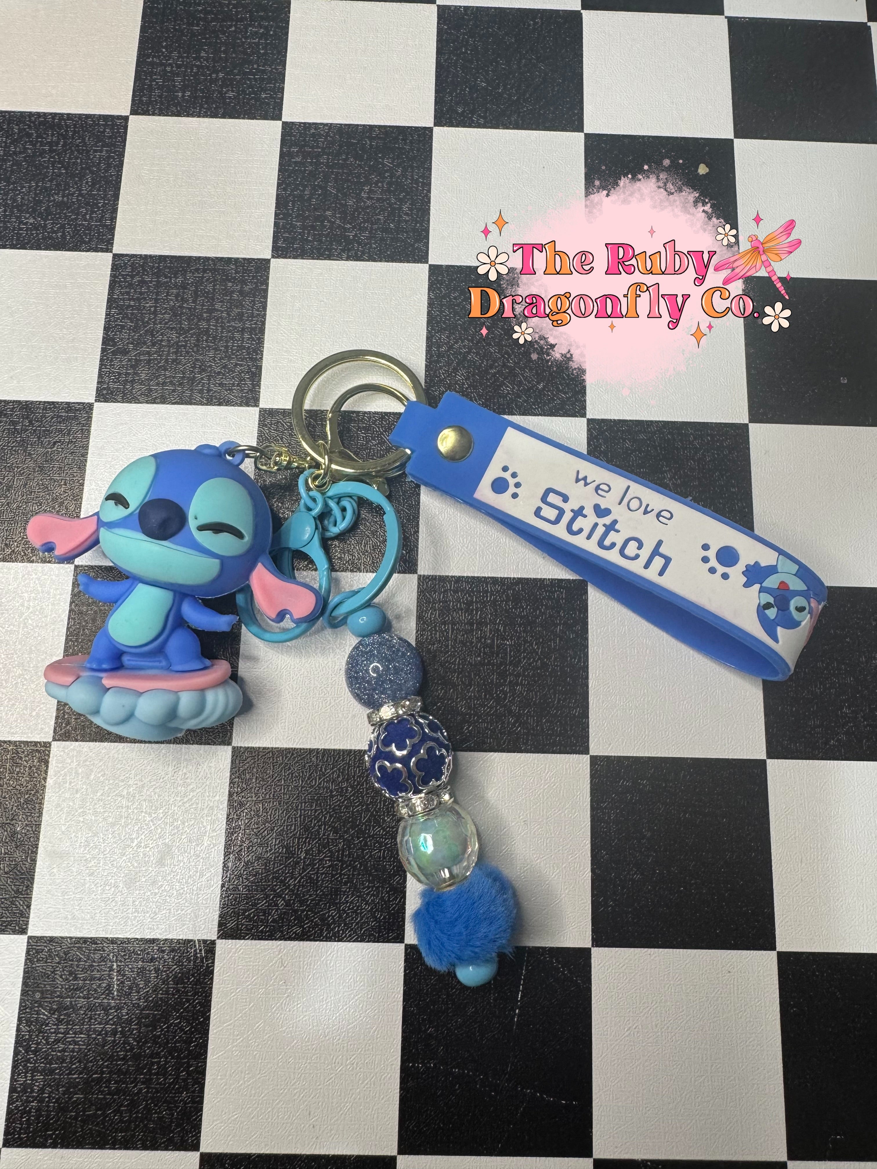 Character Keychains – The Ruby Dragonfly Co.