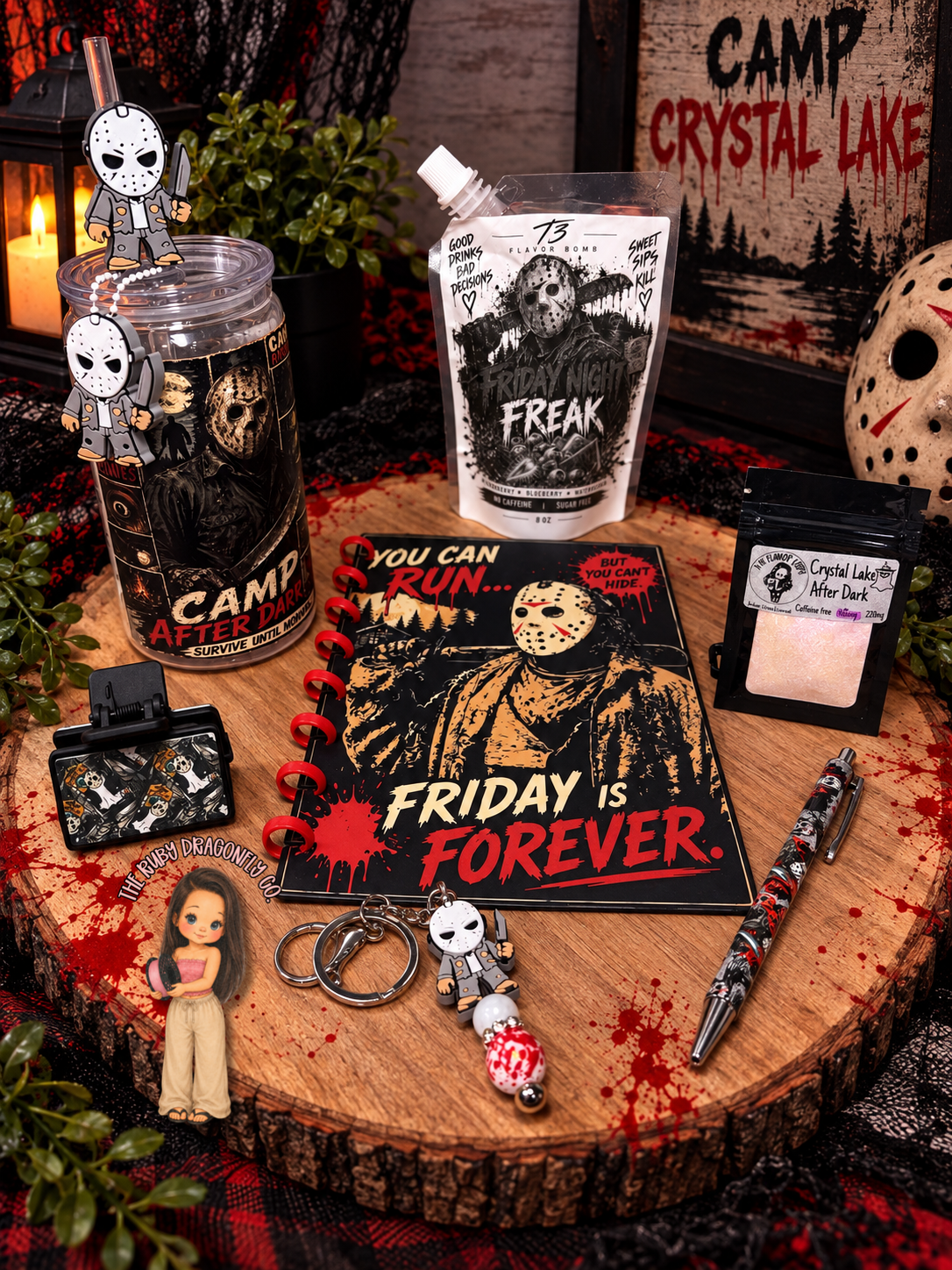 Crystal Lake Haunt Halloween Box (Price Includes Shipping)