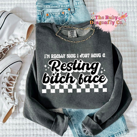 Resting B*tch Face