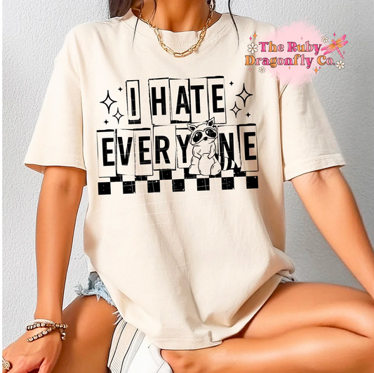 I Hate Everyone Black