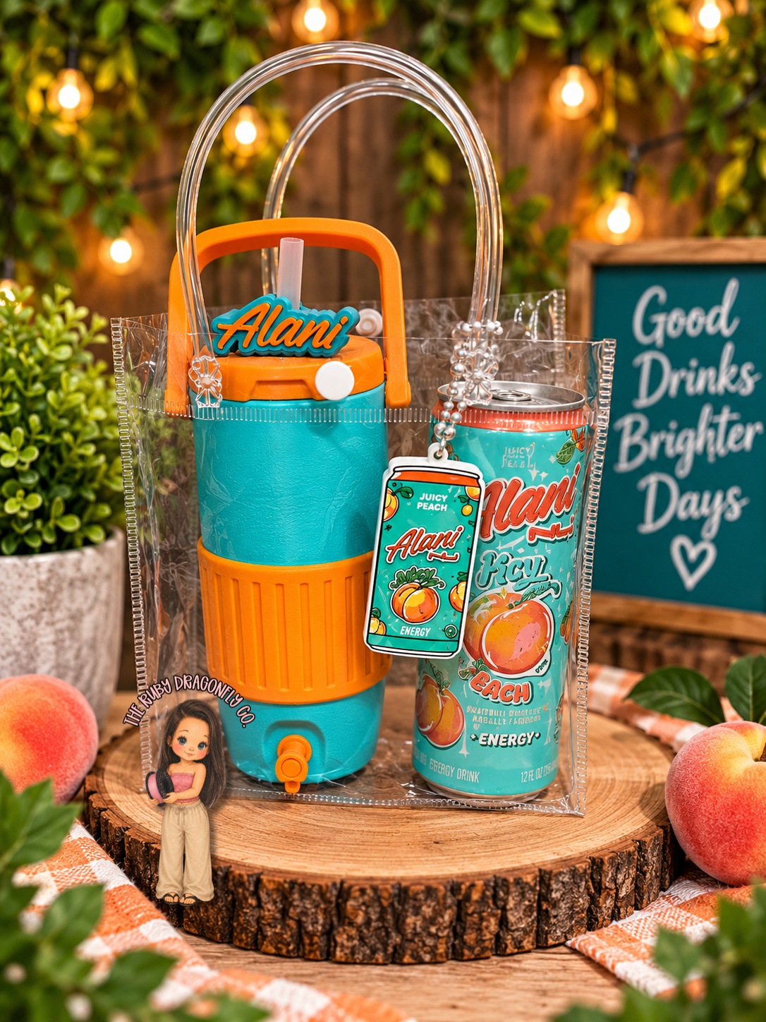 Peach Can Cooler Bundle