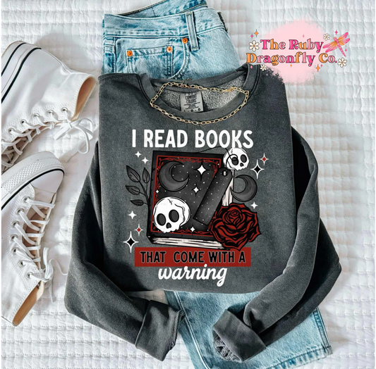 Warning Books Tee