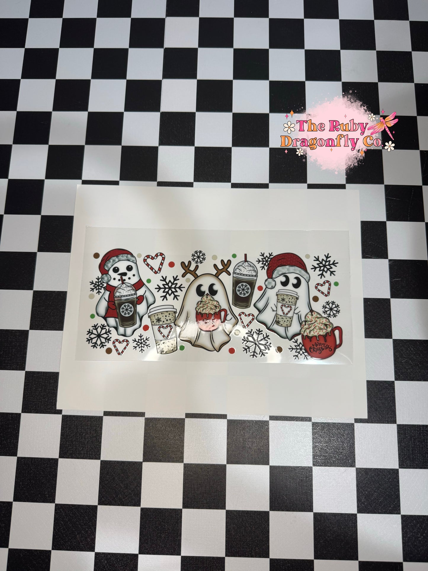 Ghostie Christmas Coffee