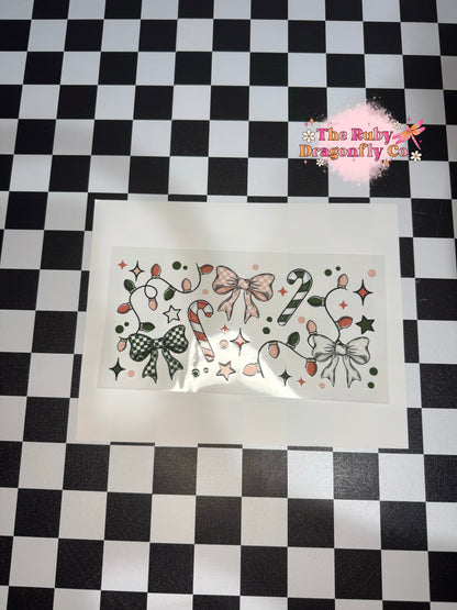 candy cane bows