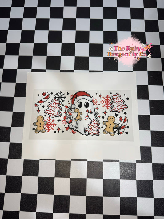 Christmas Tree Cake Ghostie