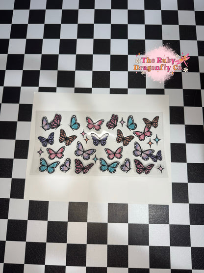 Pastel Butterflies