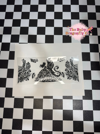 Silhouette Yellow Princess