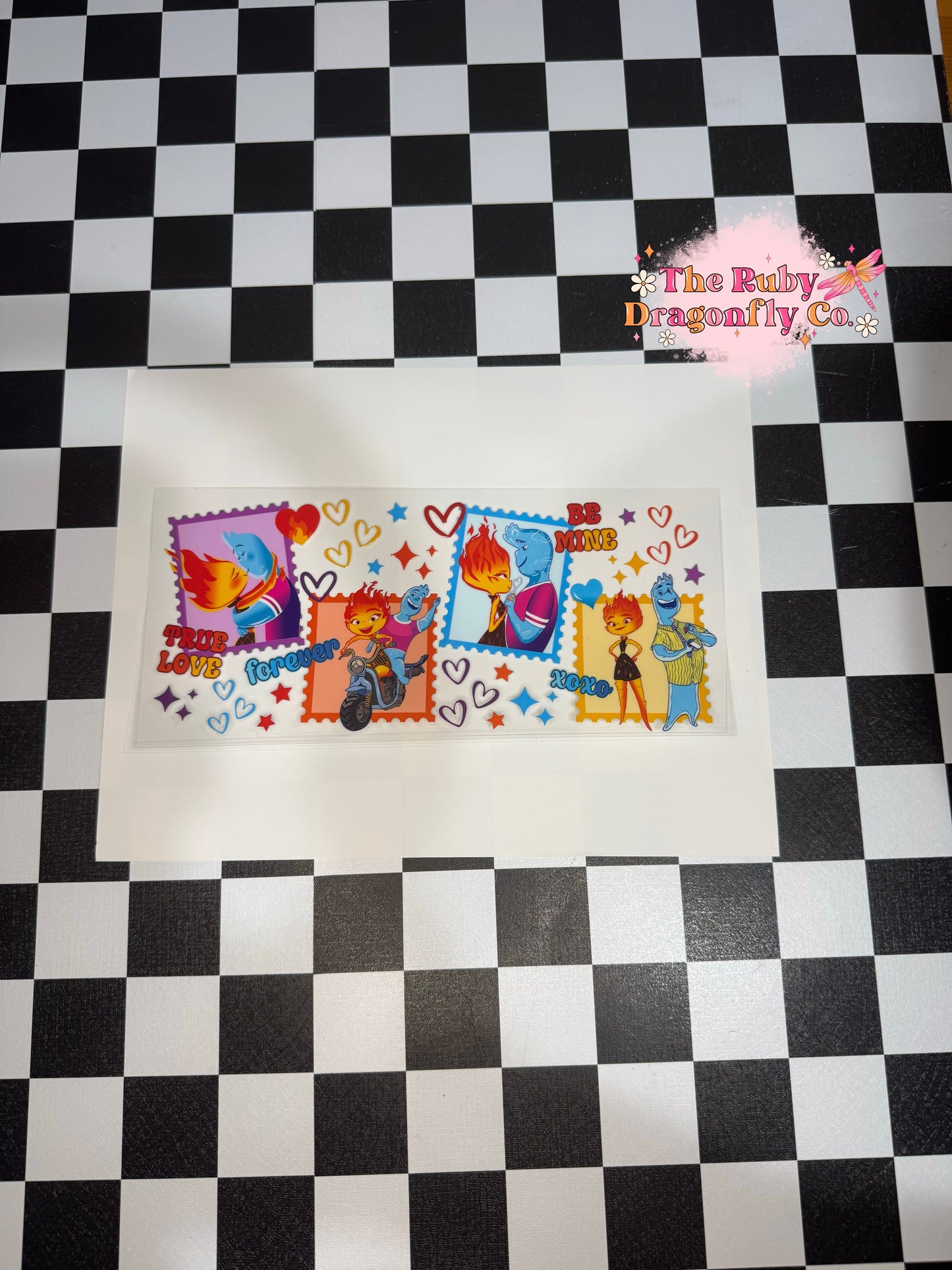 Fire & Water Stamps