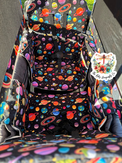 Custom Seat Covers with Side Flaps