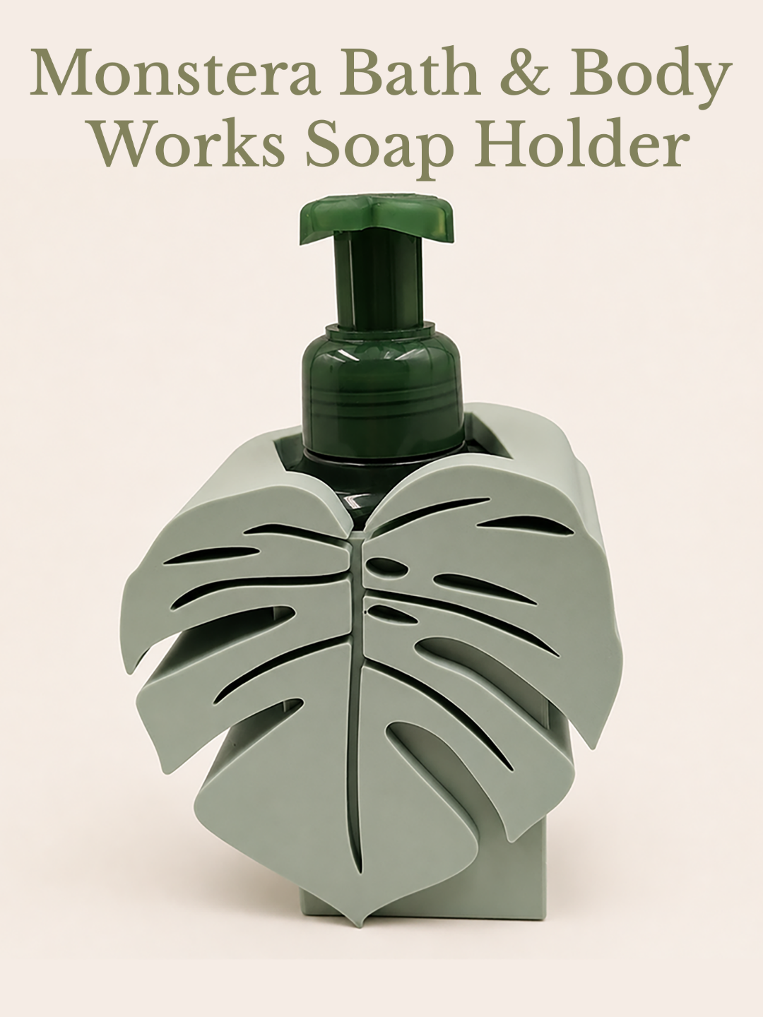 Monstera Leaf BBW Soap Holder
