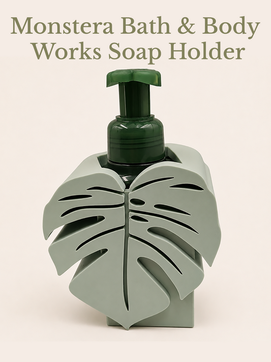 Monstera Leaf BBW Soap Holder