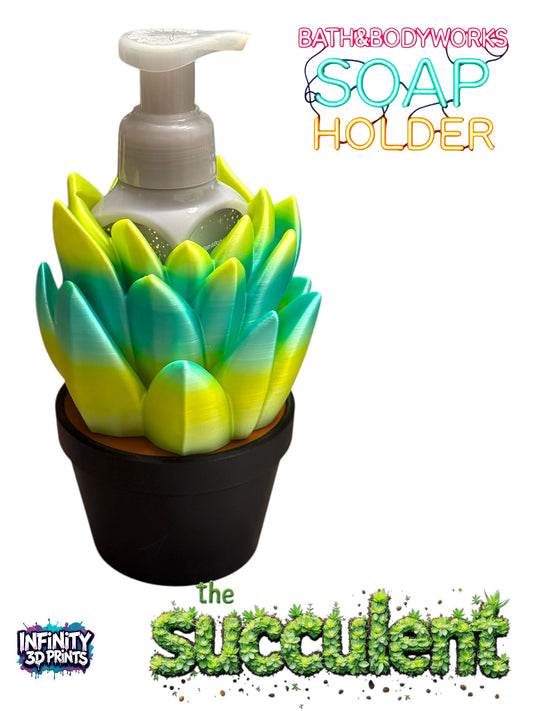 Succulent BBW Soap Holder
