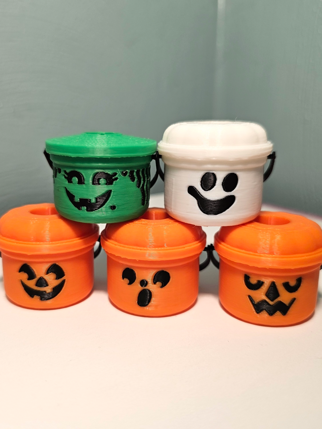 Boo Bucket Straw Topper