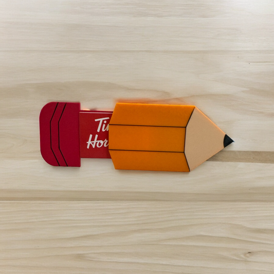 Pencil Gift Card Holder